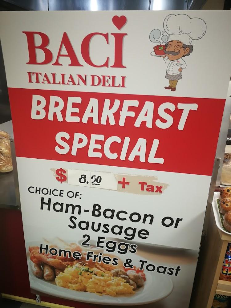 Baci Italian Deli Menu image 3