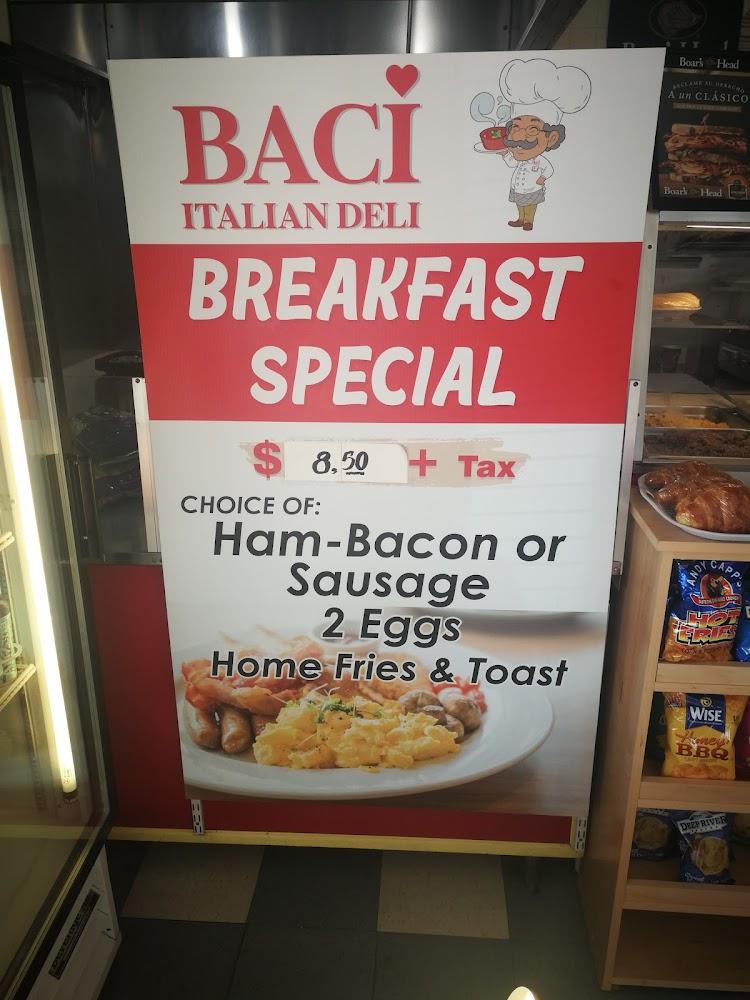 Baci Italian Deli Menu image 4